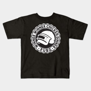 Winner winner chicken dinner pubg Kids T-Shirt